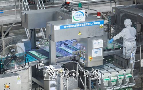 梅州日报全媒体采风团探访伊利冰工厂，解码高质量发展密码